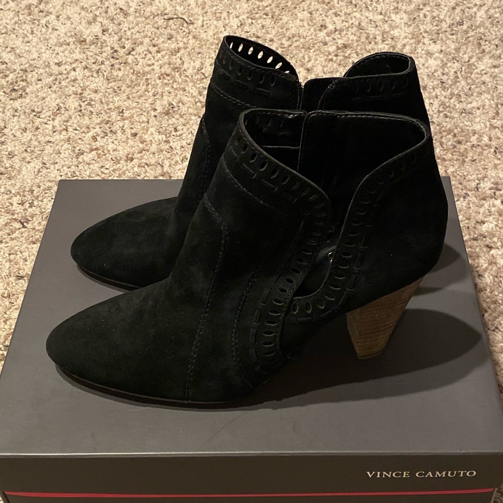 Vince Camuto Suede Booties 🔥